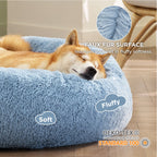 Calming Donut Bed for Dogs and Cats