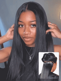 Straight / Body Wave / Kinky Curly / Yaki Straight / Kinky Straight / Messy Curly Clip in Hair Extensions Real Human Hair Pieces 135g 9pcs / 7pcs with Free Gift