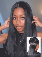 Straight / Body Wave / Kinky Curly / Yaki Straight / Kinky Straight / Messy Curly Clip in Hair Extensions Real Human Hair Pieces 135g 9pcs / 7pcs with Free Gift
