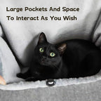 Cat Apron, Plush Pet Sleeping Bag for Napping, Kitten-Specific Soft-Sided Travel Sleeping Bag