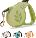 Retractable Dog Leash with Non-Slip Handle, 10 FT Automatic Telescopic Tractor with Atuo Locking Botton，Durable Pet Tape for Small and Medium-Sized Dogs Green