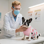 Kuoser Recovery Suit for Dogs Cats After Surgery, Professional Pet Recovery Shirt Dog Abdominal Wounds Bandages, Substitute E-Collar & Cone,Prevent Licking Dog Onesies Pet Surgery Recovery Suit
