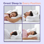 2 CloudAlign Pillows + 2 Free Cooling Pillowcases