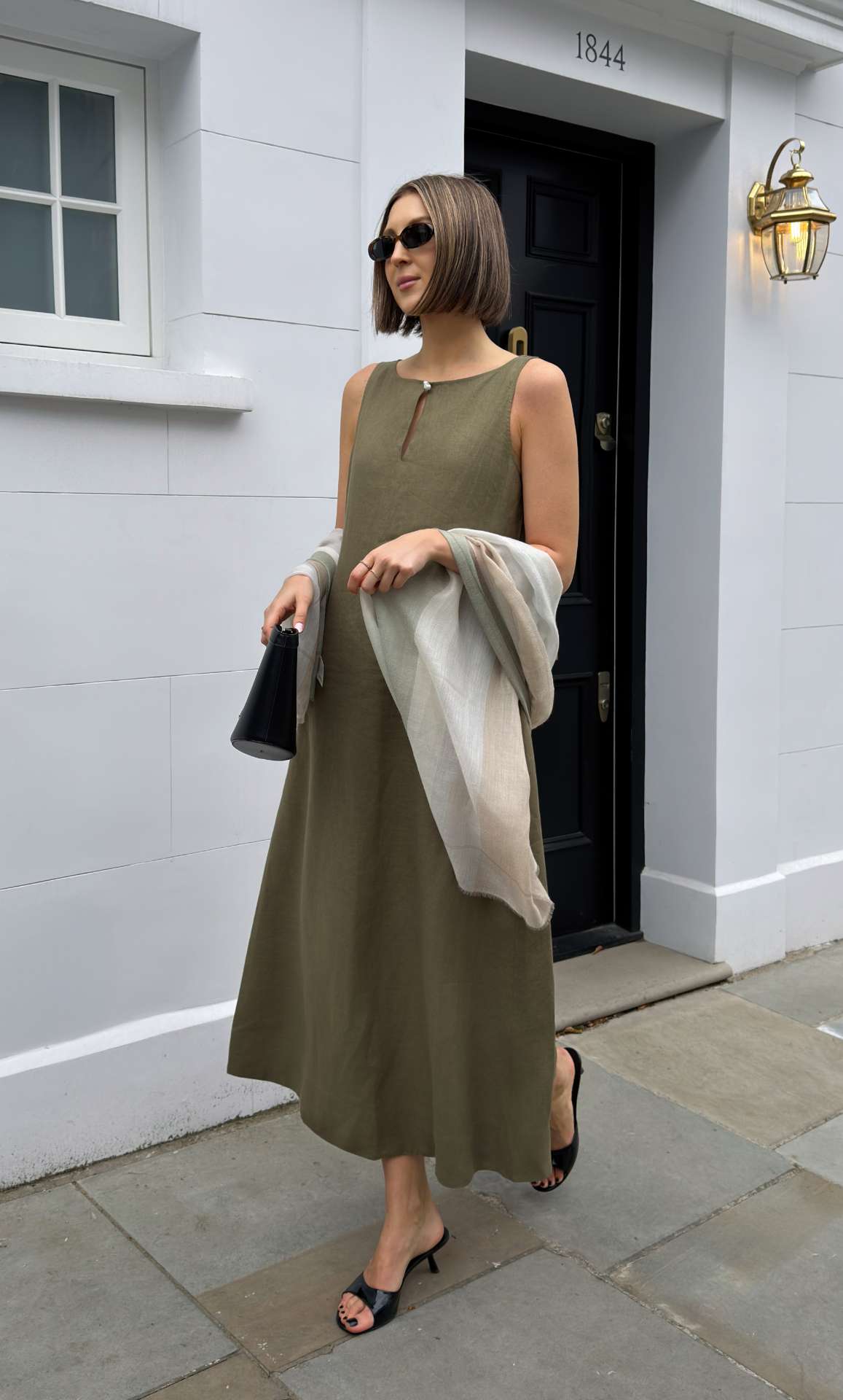 Bellina Italian Linen Dress