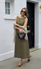 Bellina Italian Linen Dress