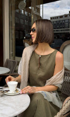 Bellina Italian Linen Dress