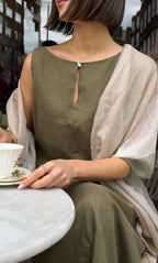 Bellina Italian Linen Dress