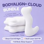 BodyAlign Plus+ Cooling Pillow + 2 CloudAlign Pillows