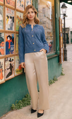 Chamonix Cable Cashmere Cardigan