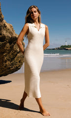 Catalina Silk Knit Dress