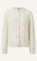 Chamonix Cable Cashmere Cardigan