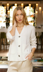 Chiara Cashmere Cardigan