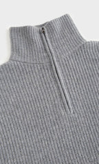 Cortina Cashmere Half-Zip Sweater