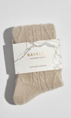 Diamond Cashmere Socks