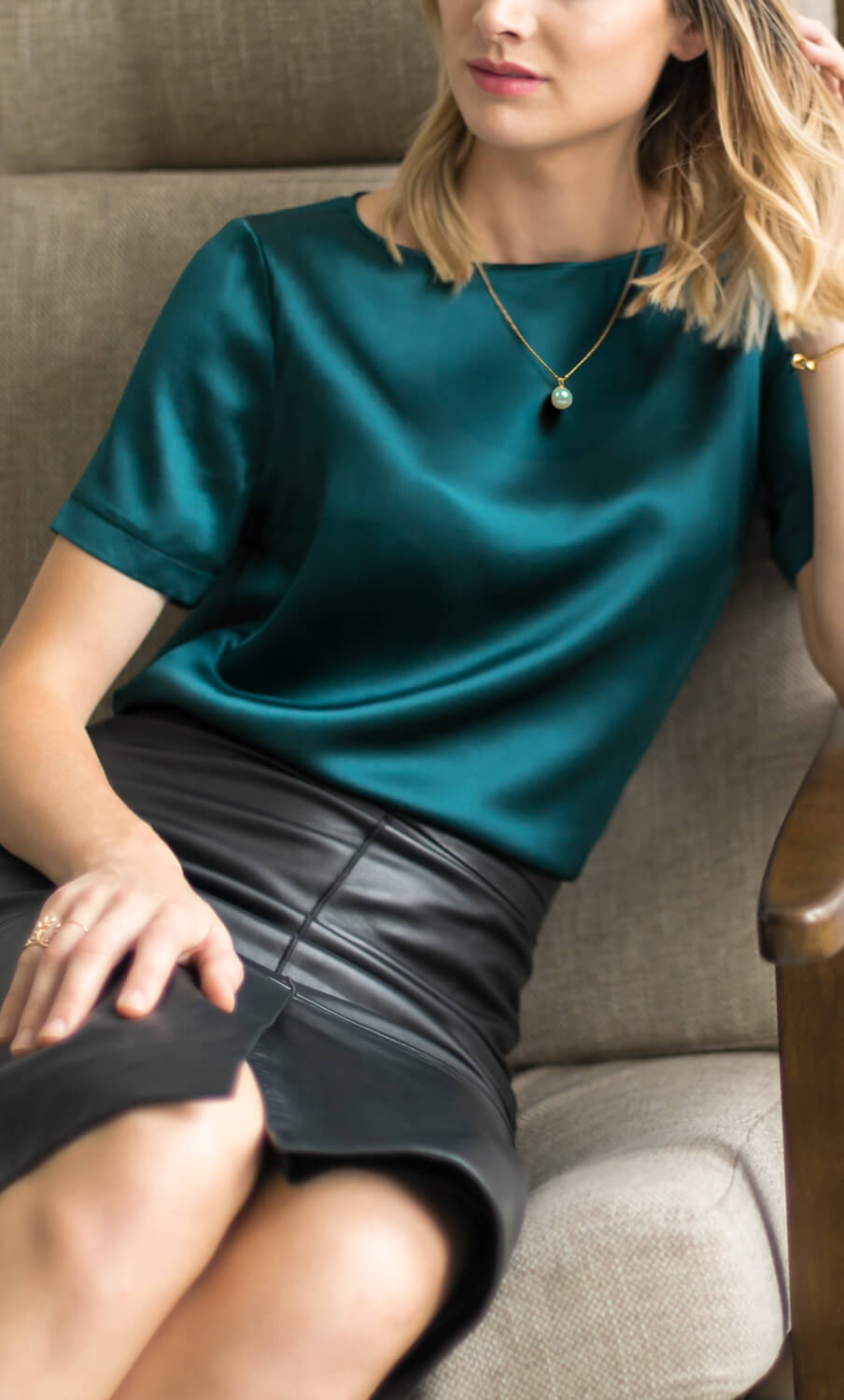 Emilia Silk Blouse