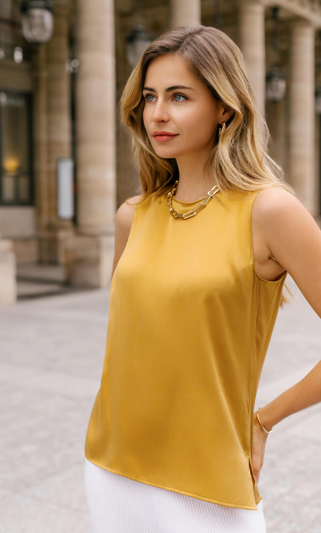 Giada Silk Shell Tank