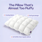 MarshMellow Comforter + 2 Puff Pillows