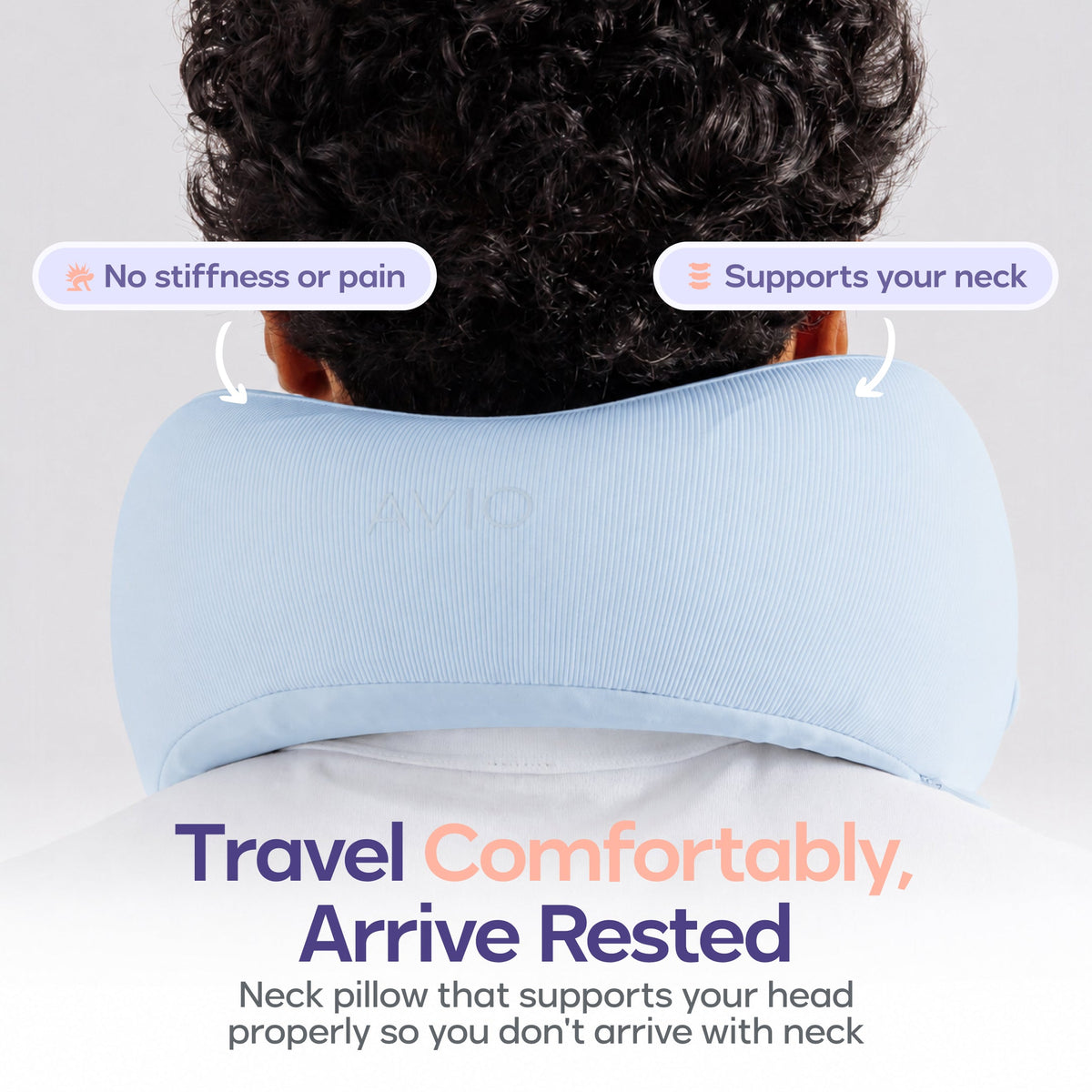 Mellow x AVIO Travel Neck Pillow