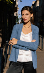Jolie Wrap Cardigan - Cashmere & Silk