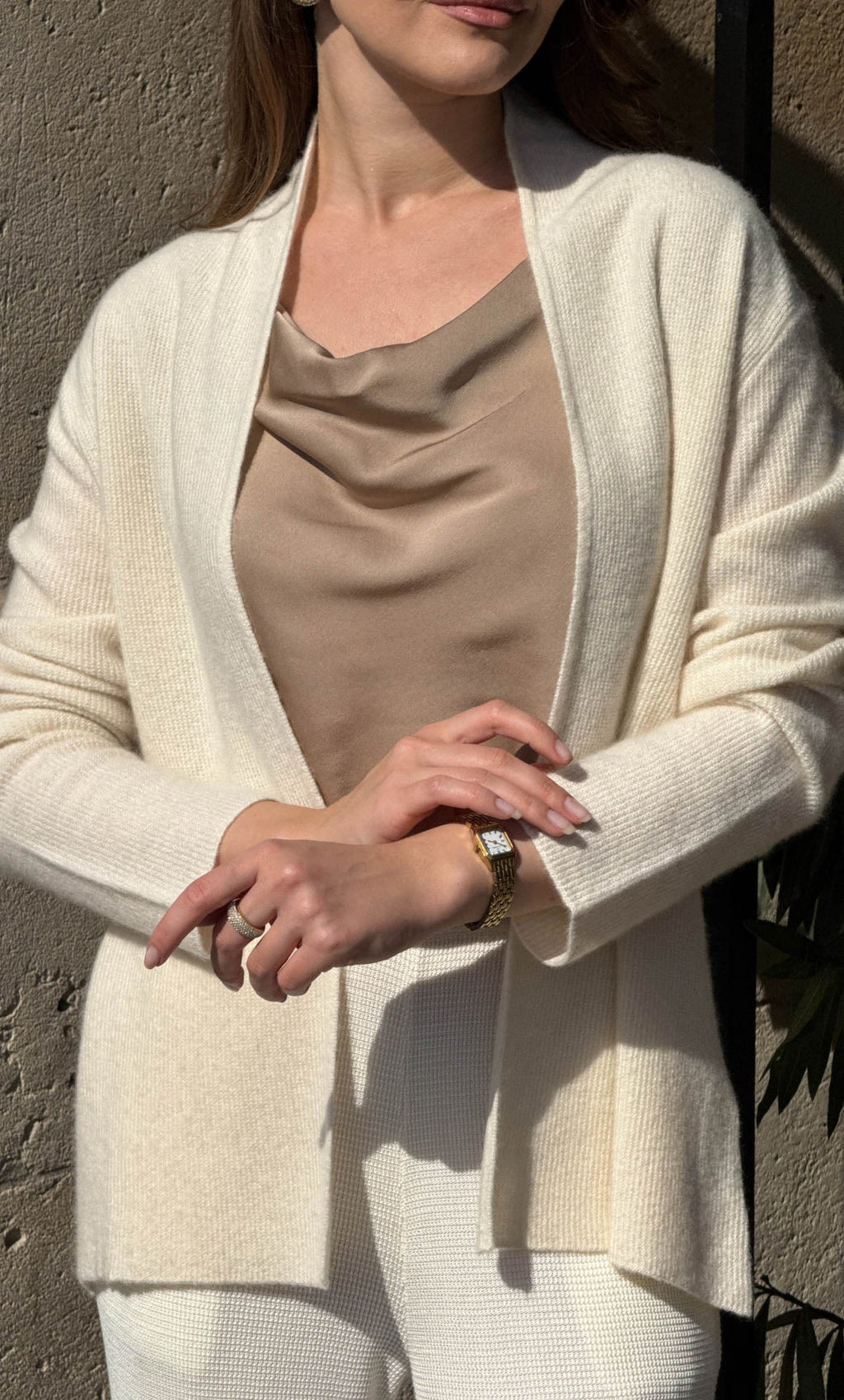 Jolie Wrap Cardigan - Cashmere & Silk