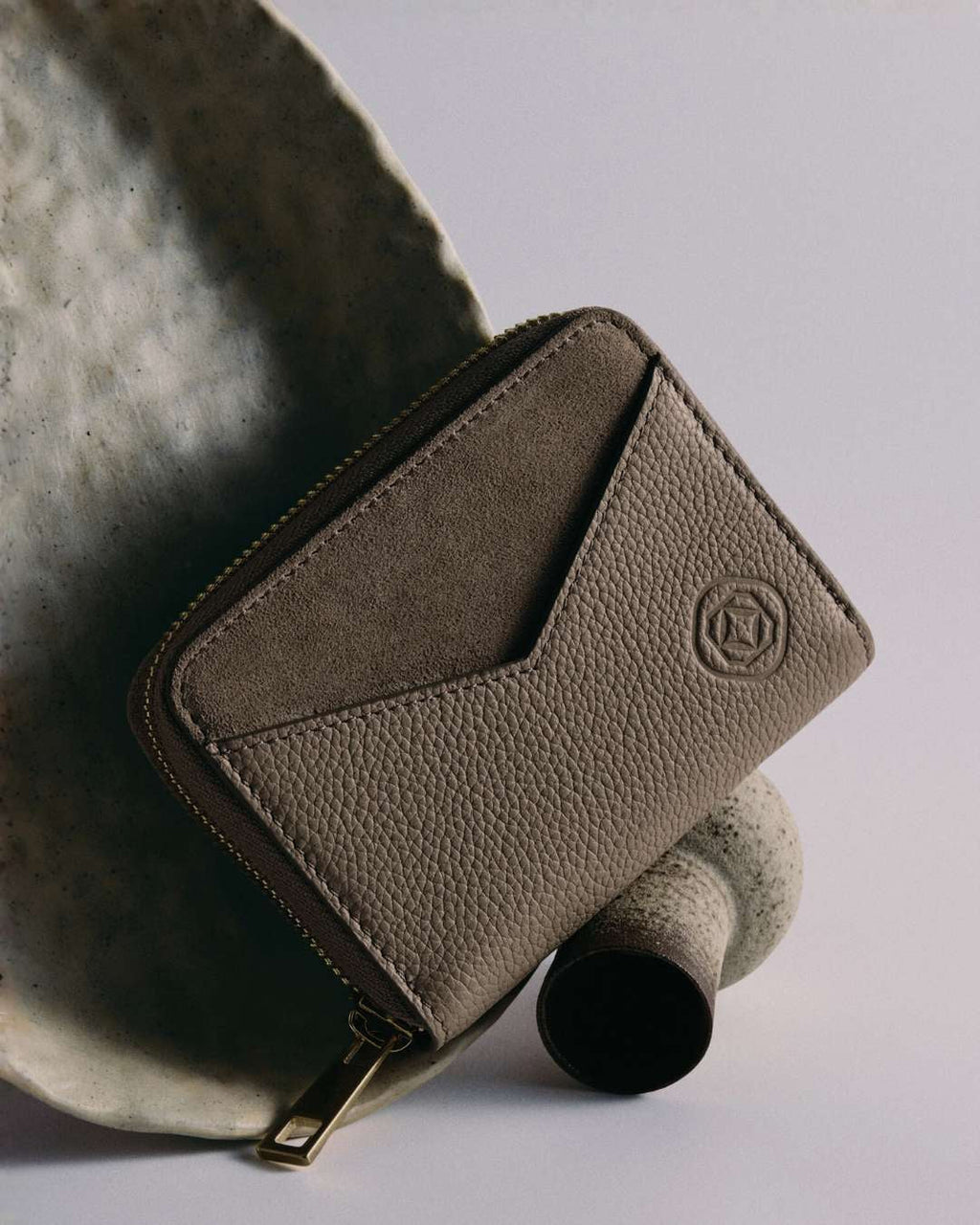 Leather Zip Wallet