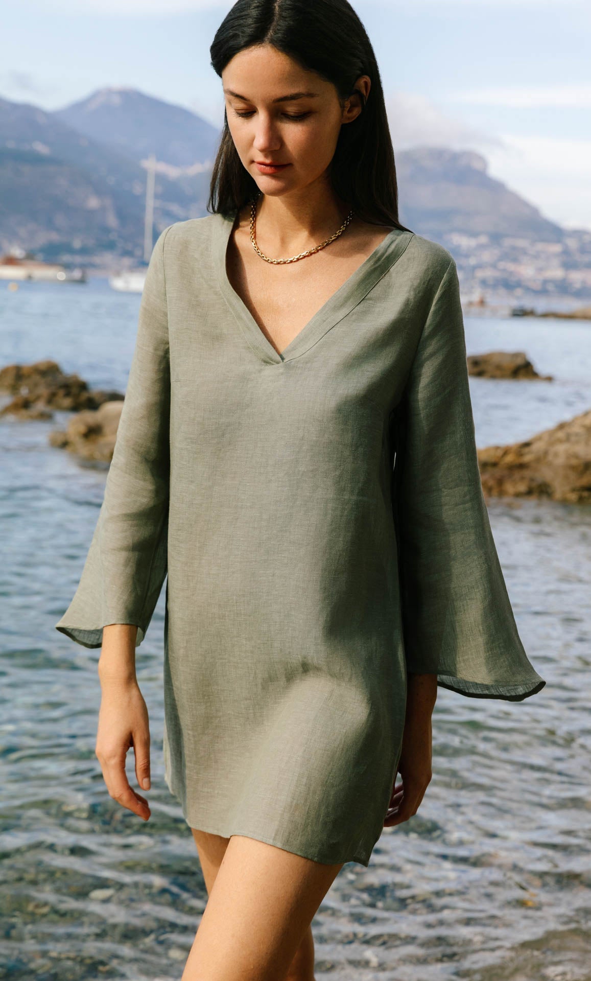 Portofino Linen Dress