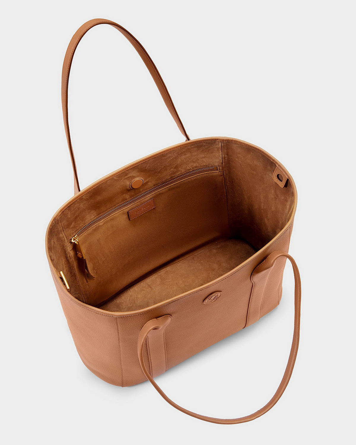 Madame Italian Leather Tote Bag
