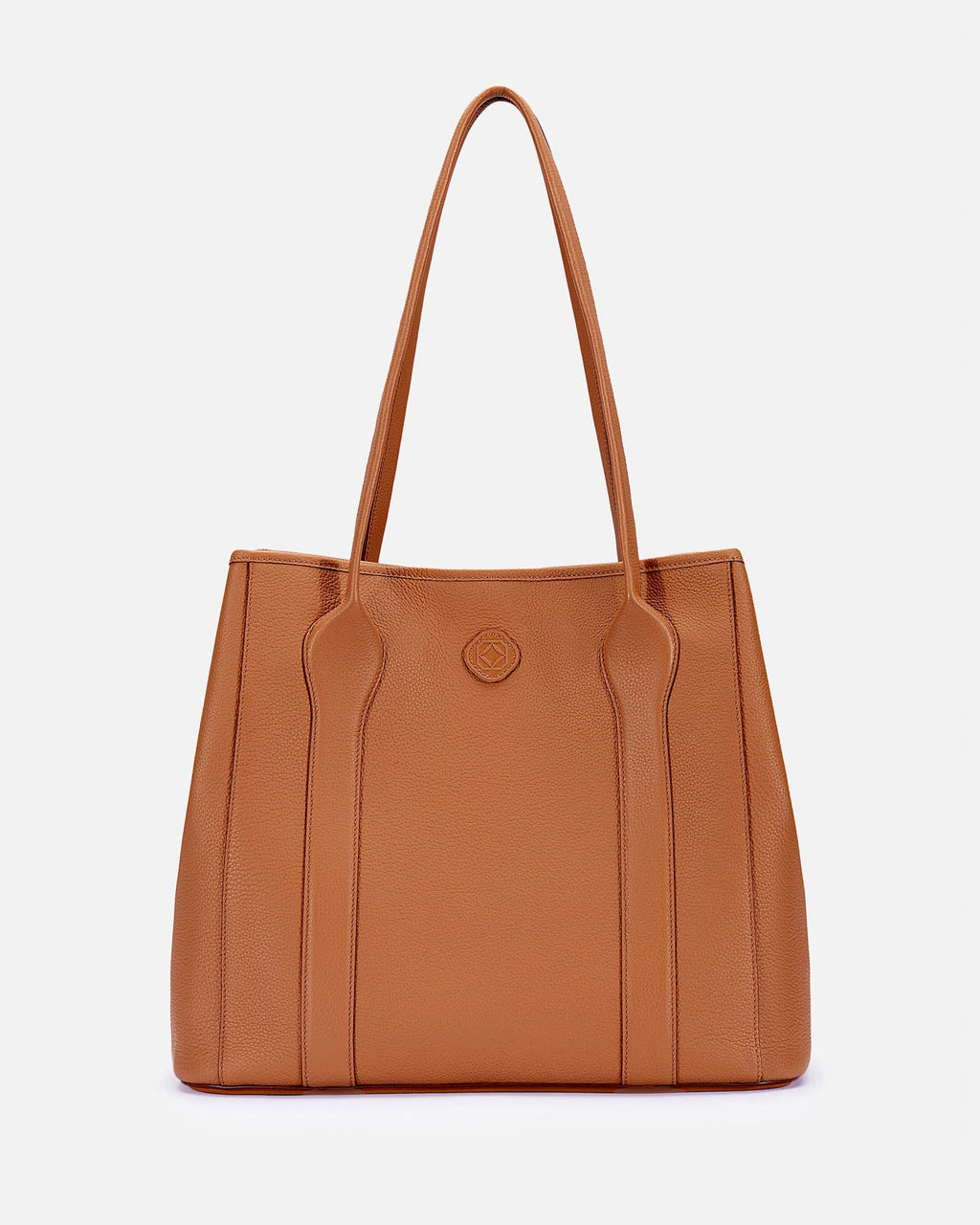 Madame Italian Leather Tote Bag