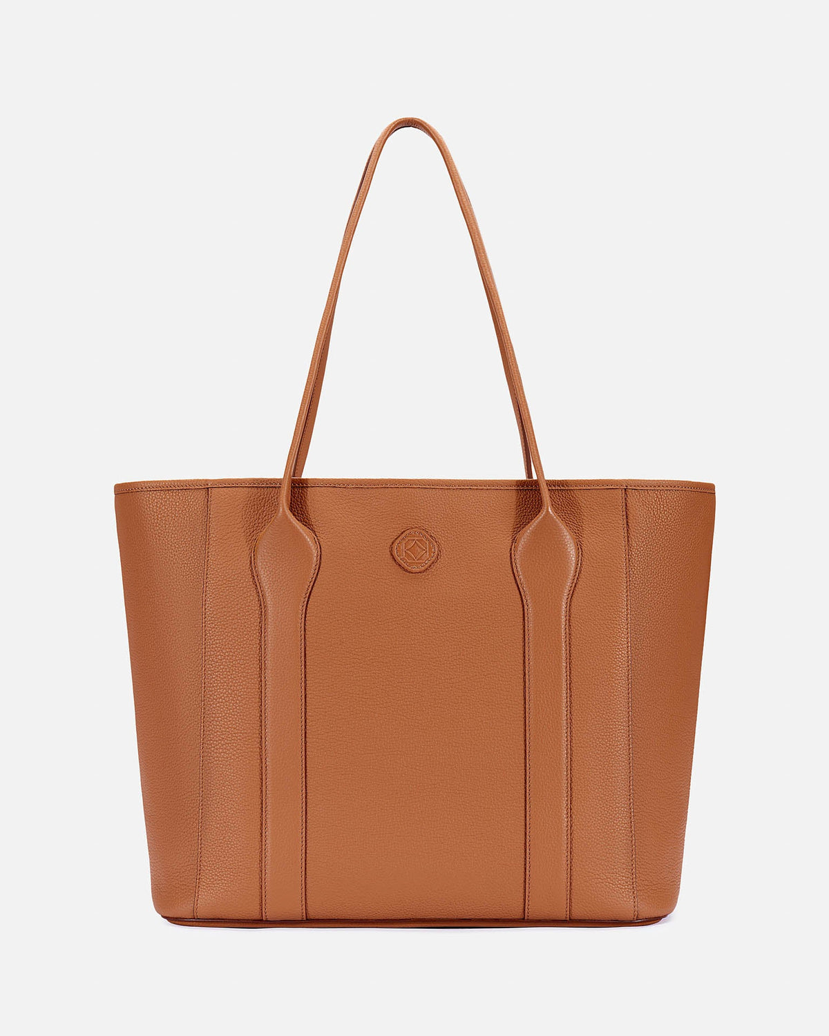 Madame Italian Leather Tote Bag