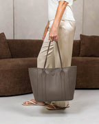Madame Italian Leather Tote Bag