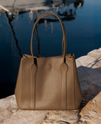 Madame Italian Leather Tote Bag