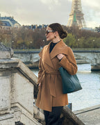 Madame Italian Leather Tote Bag