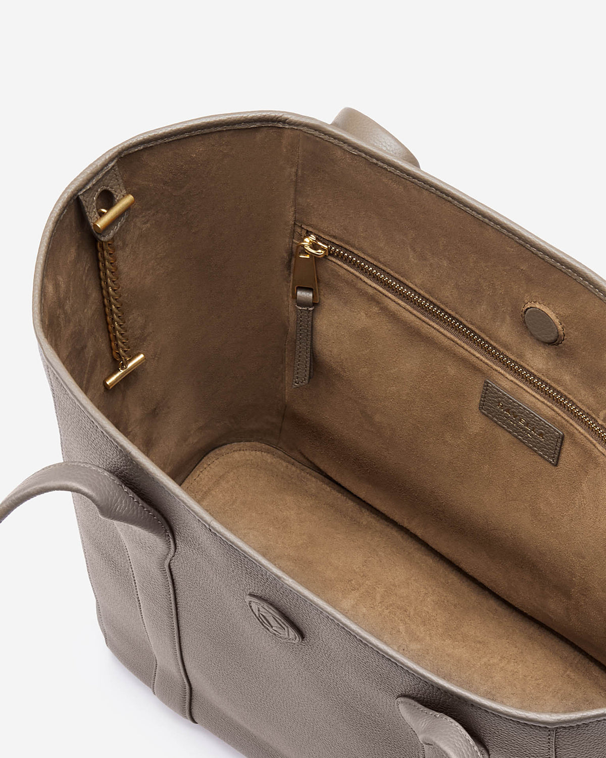 Madame Italian Leather Tote Bag
