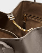 Madame Italian Leather Tote Bag