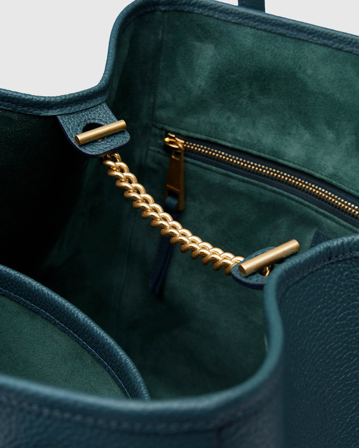 Madame Italian Leather Tote Bag