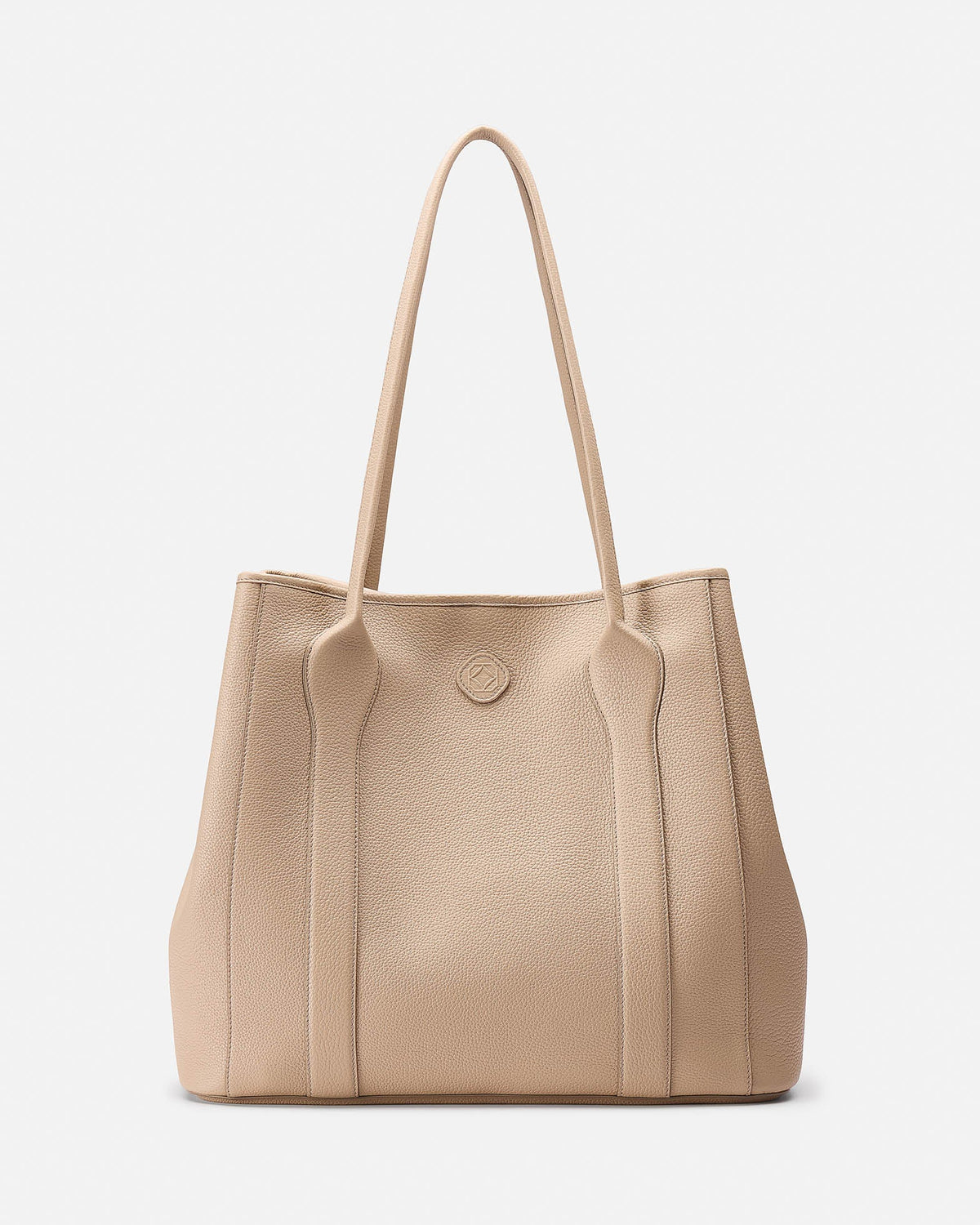 Madame Italian Leather Tote Bag