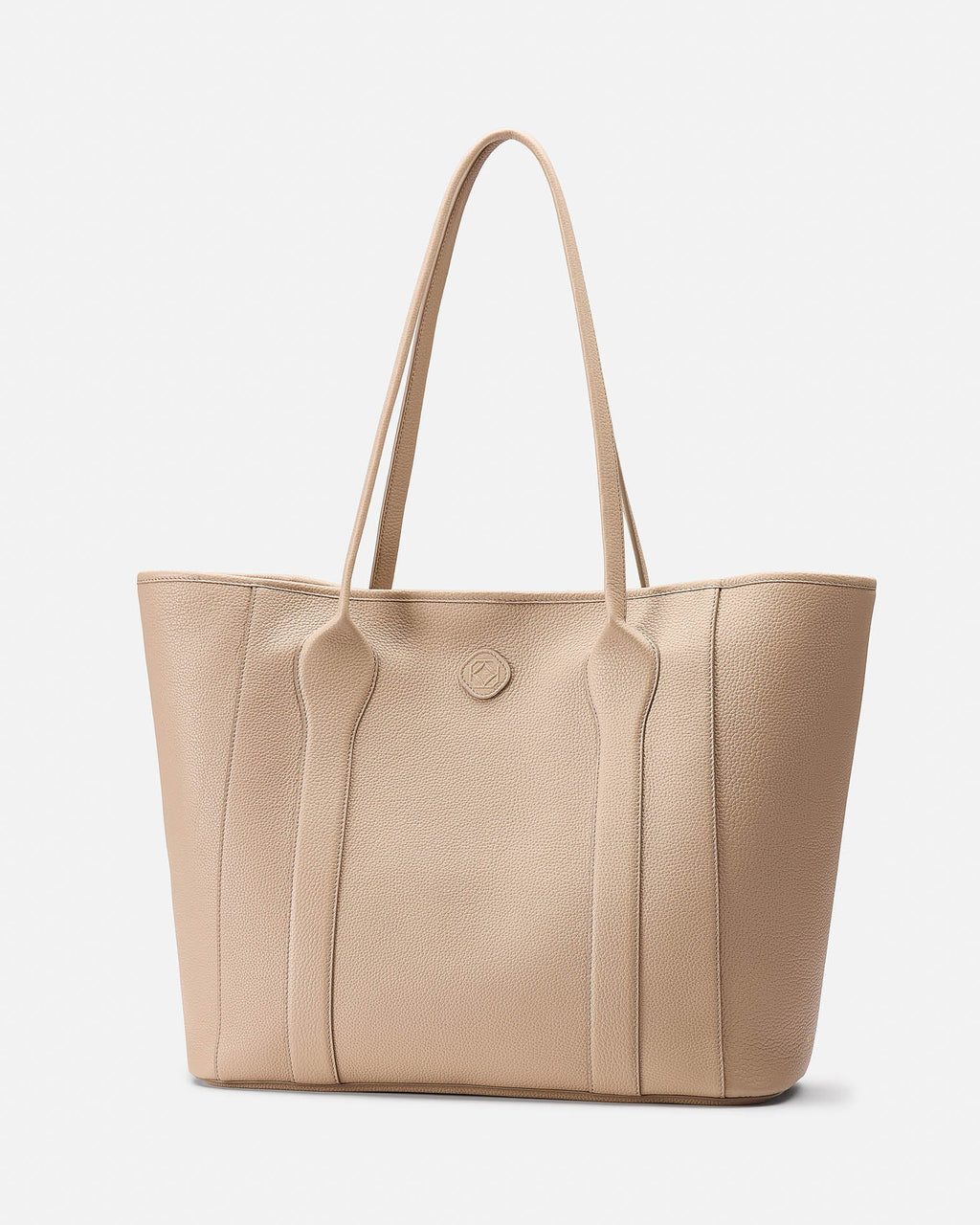 Madame Italian Leather Tote Bag