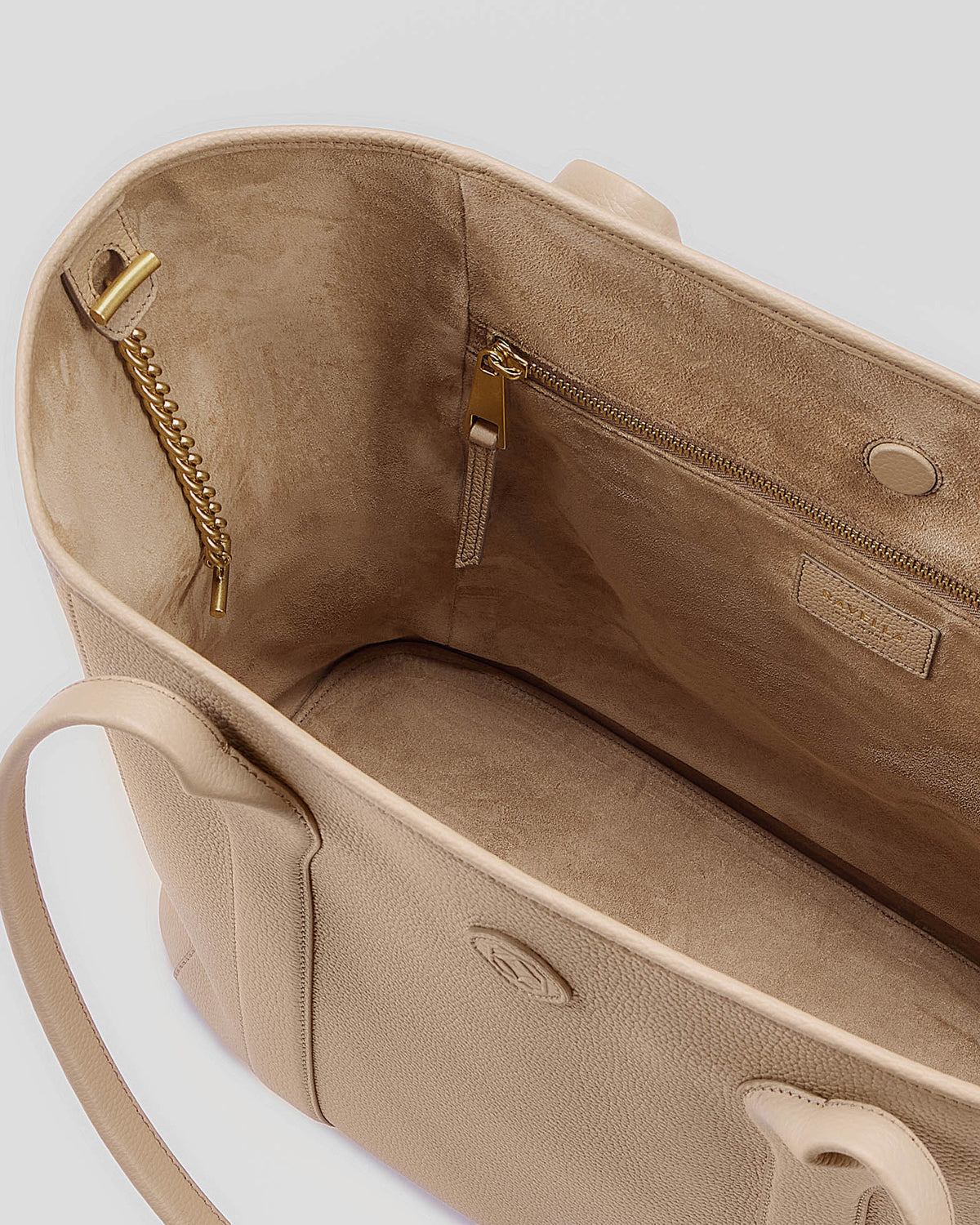 Madame Italian Leather Tote Bag