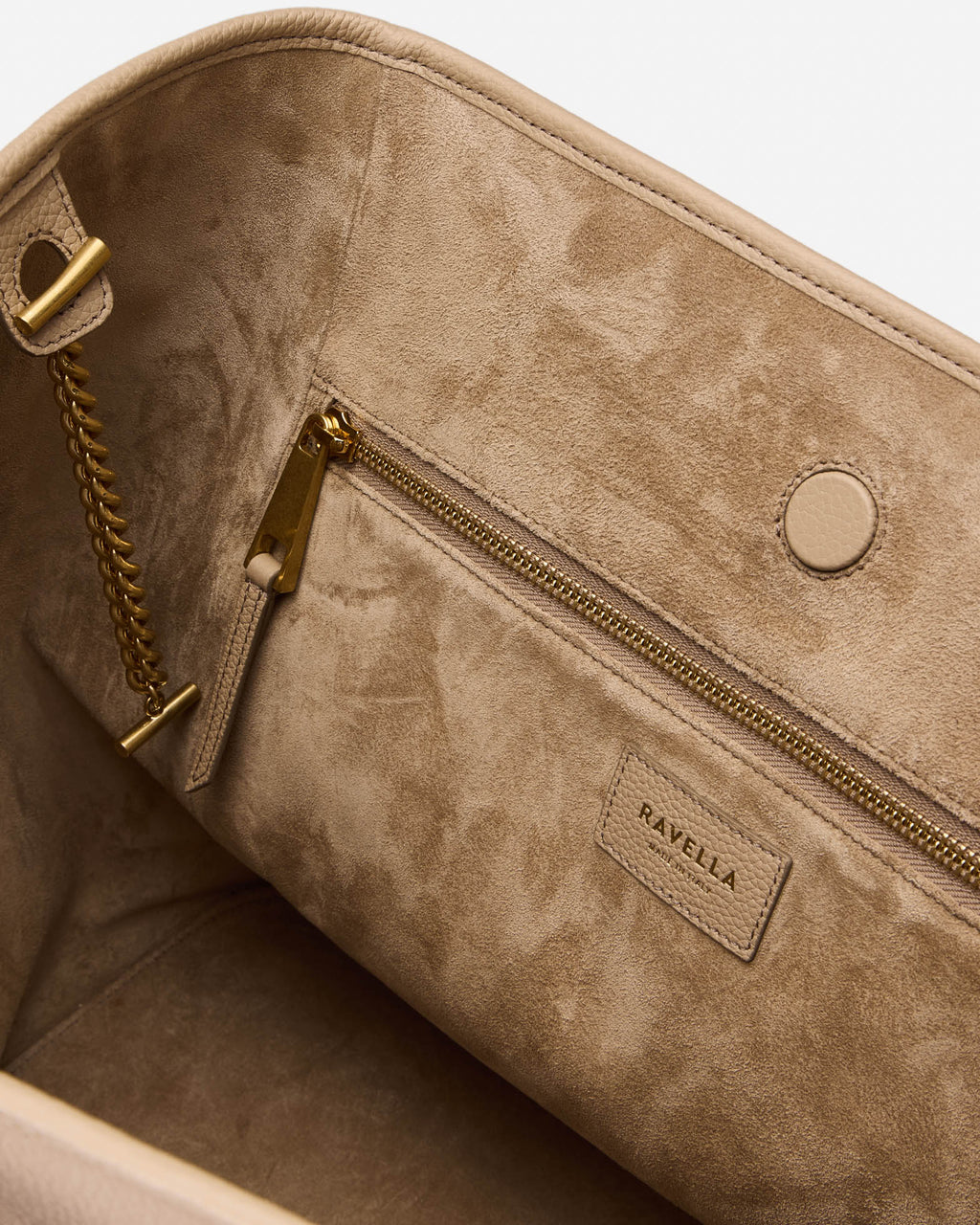 Madame Italian Leather Tote Bag