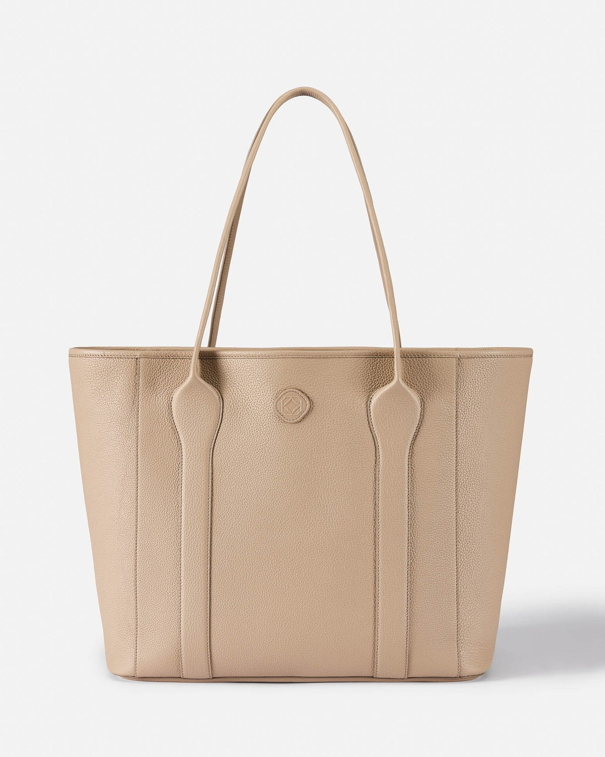 Madame Italian Leather Tote Bag