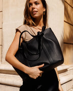 Madame Italian Leather Tote Bag