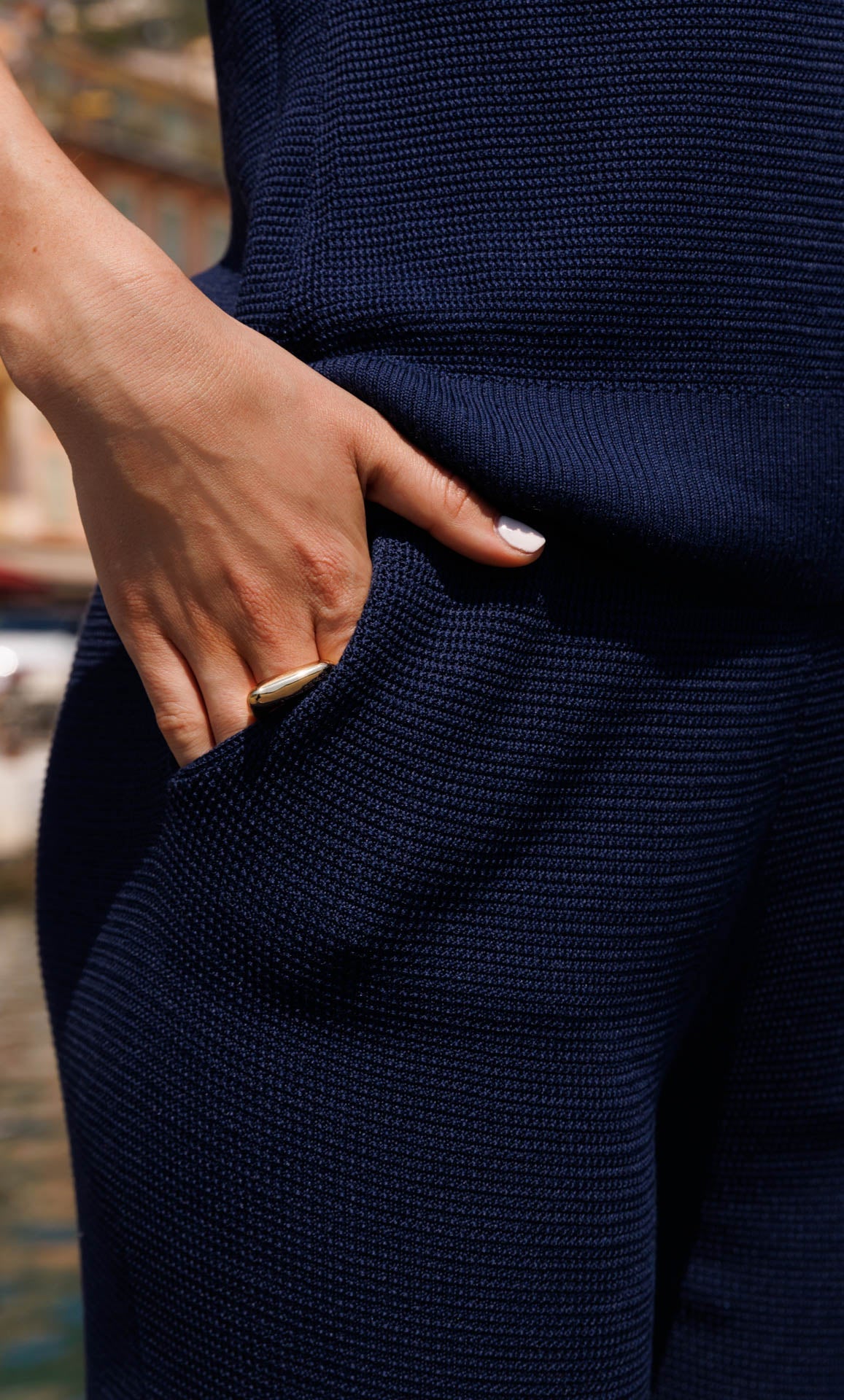 Mara Silk Knit Pants