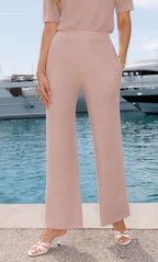 Mara Silk Knit Pants