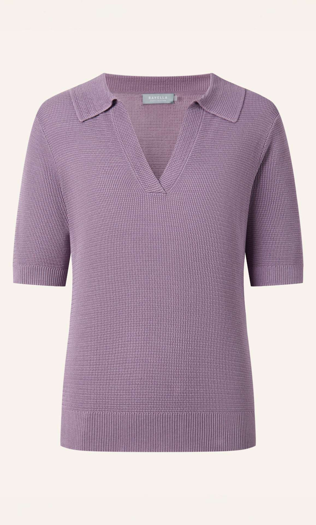 Mara Silk Knit Polo