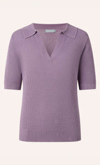 Mara Silk Knit Polo