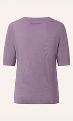 Mara Silk Knit Polo