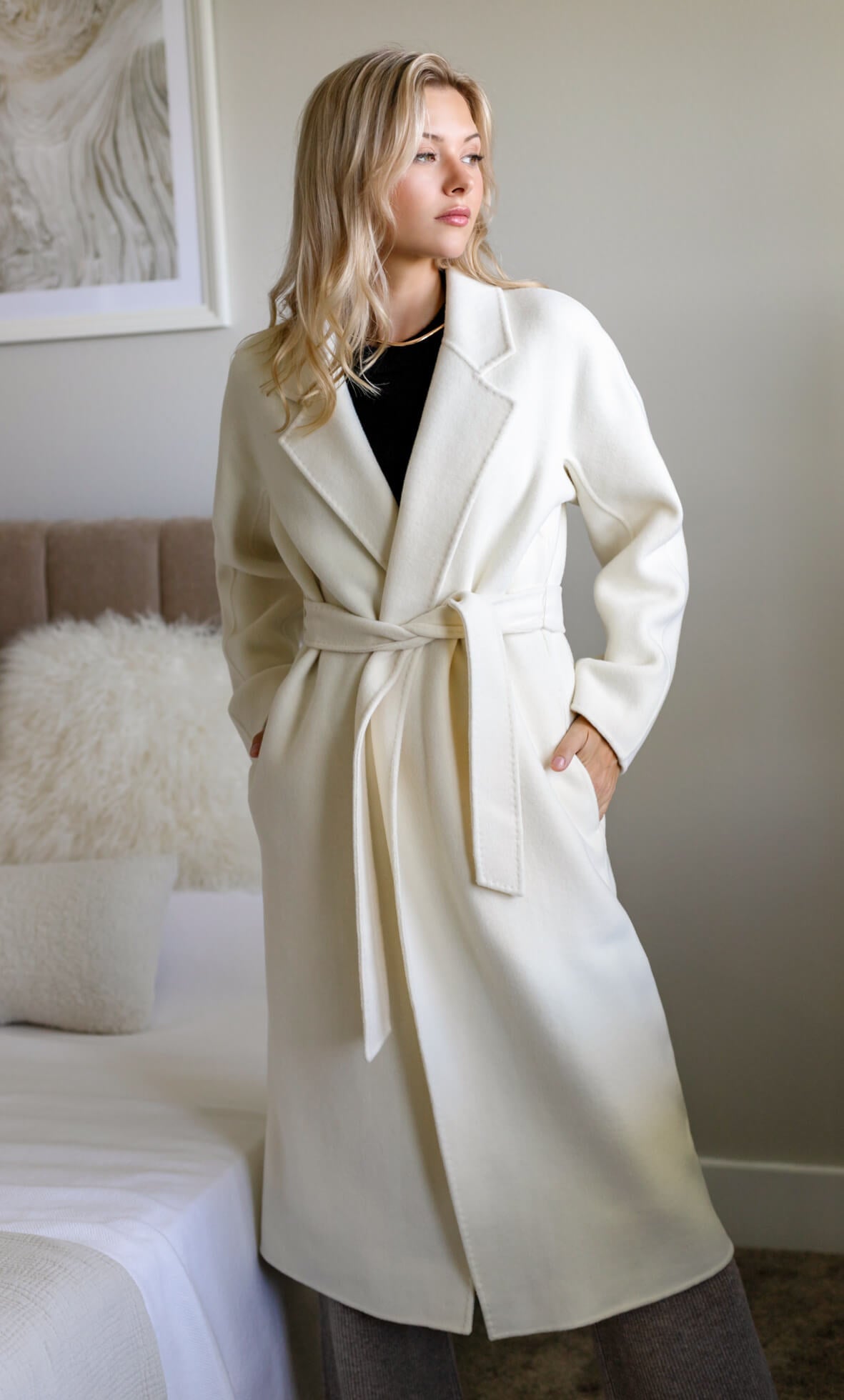 Marcella Cashmere Overcoat