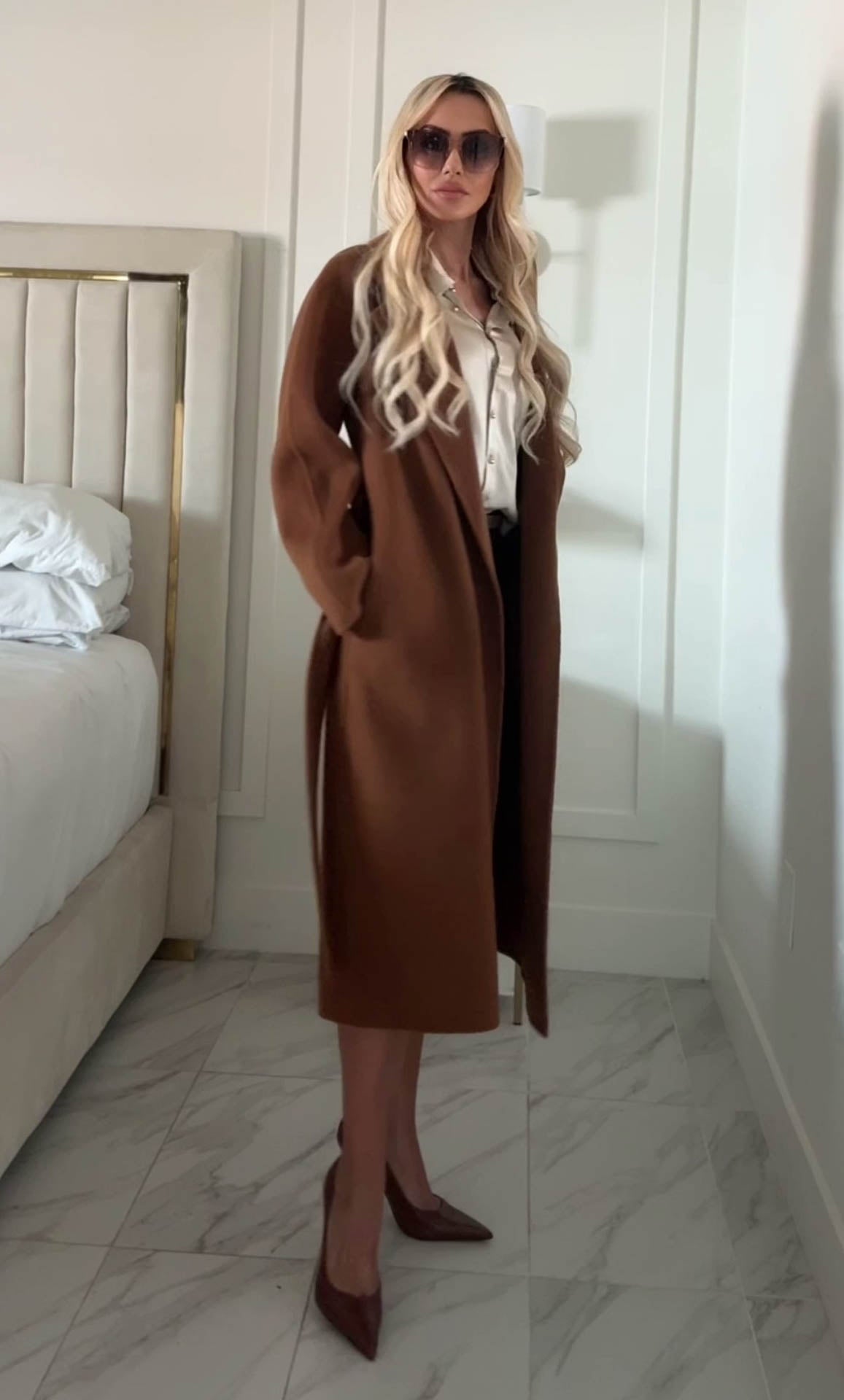 Marcella Cashmere Overcoat