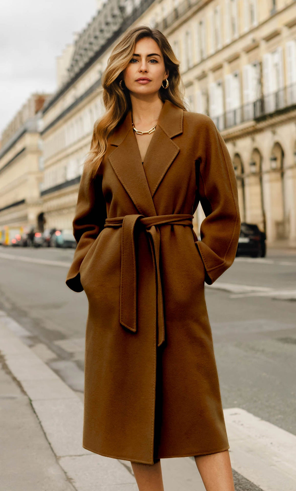 Marcella Cashmere Overcoat