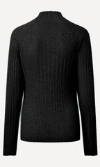 Mia Cashmere Mock Neck Sweater